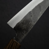初心 黒鉄 青二鋼 黒打ち 両刃 骨スキ 150mm