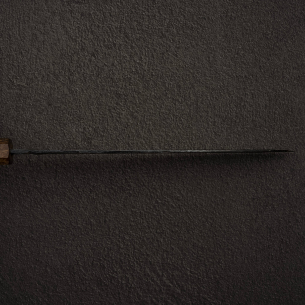 初心 黒鉄 青二鋼 黒打ち 切付牛刀 210mm