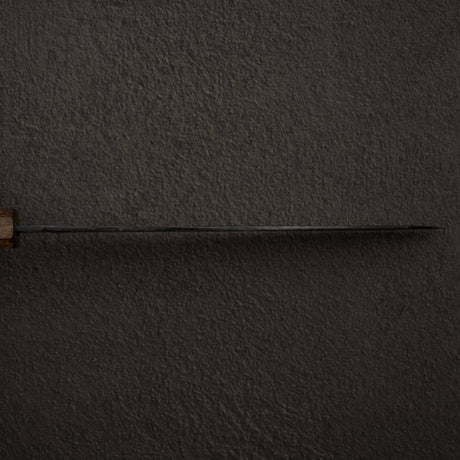 初心 黒鉄 青二鋼 黒打ち 切付牛刀 210mm