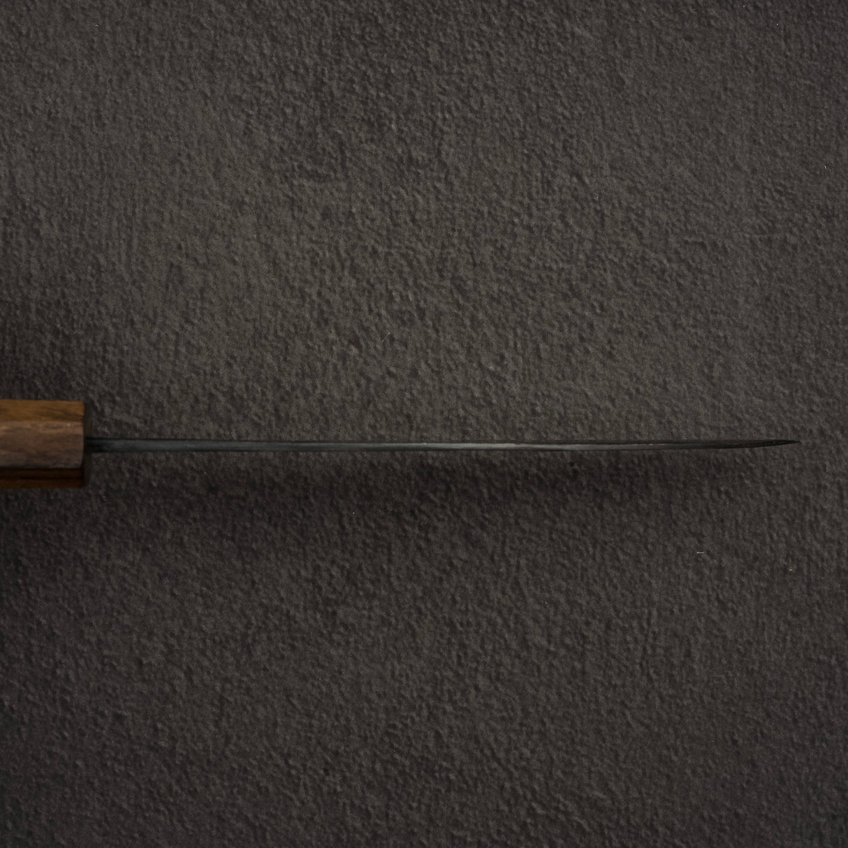 初心 黒鉄 青二鋼 黒打ち 三徳 165mm