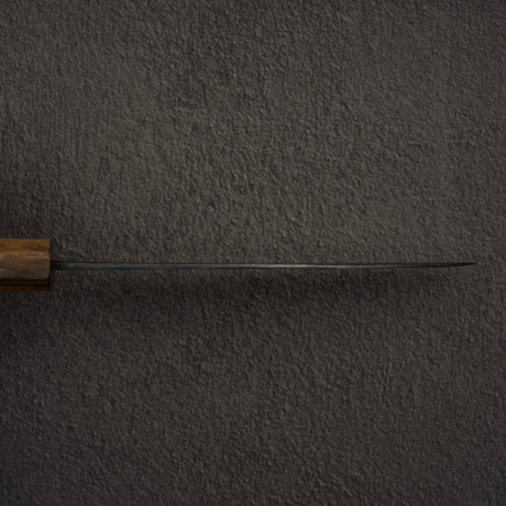 初心 黒鉄 青二鋼 黒打ち 三徳 165mm