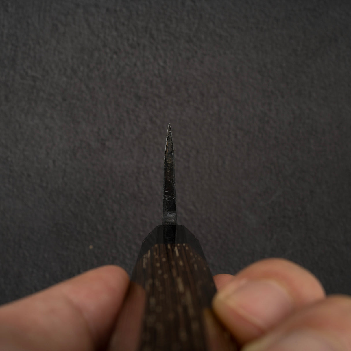 初心 黒風 青二鋼 黒打ち 出刃 150mm 両刃