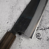 初心 x 本久一刃物 黒鷺 AS 三徳 165mm 黒打ち ブラックチャカテハンドル