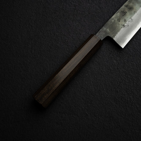 本久一刃物 青鷺 安来鋼 黒打ち 牛刀 240mm
