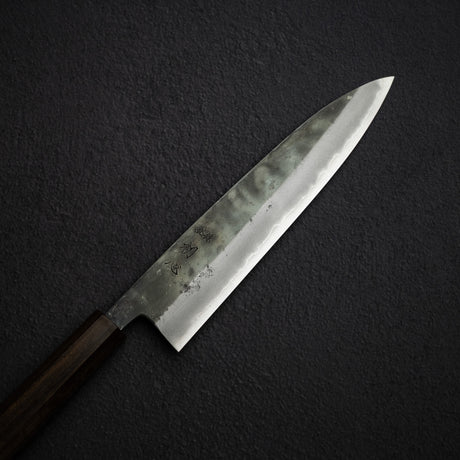 本久一刃物 青鷺 安来鋼 黒打ち 牛刀 240mm