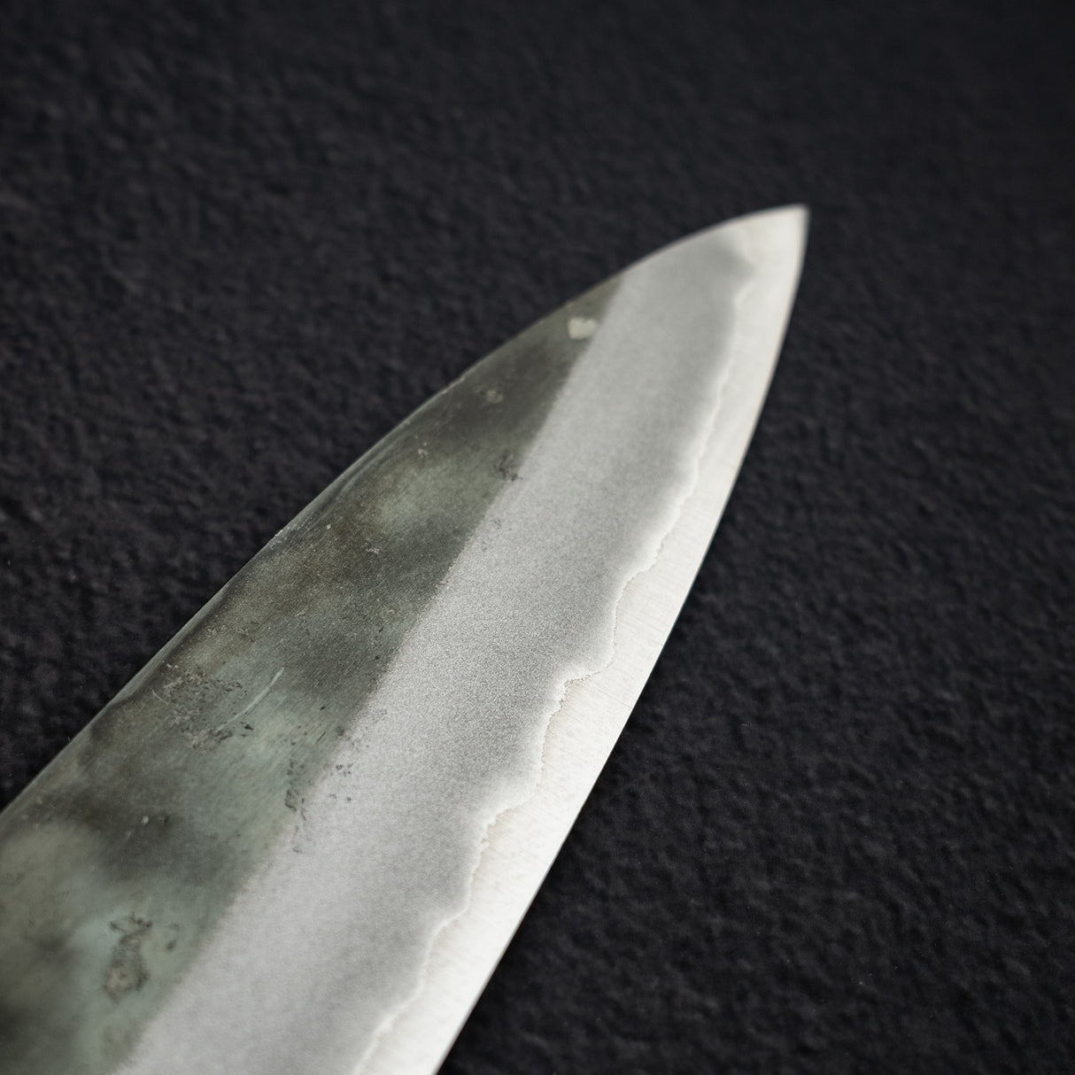 本久一刃物 青鷺 安来鋼 黒打ち 牛刀 240mm