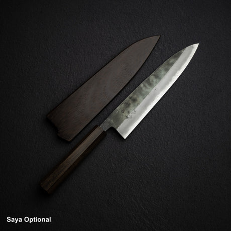 本久一刃物 青鷺 安来鋼 黒打ち 牛刀 240mm