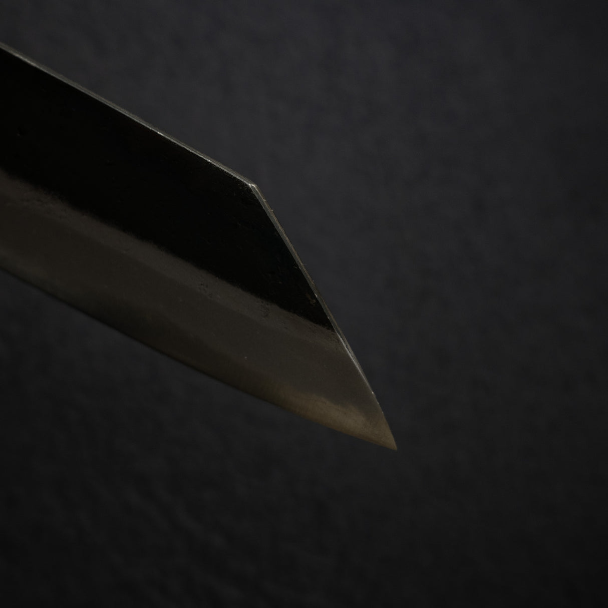 本久一刃物 青鷺 安来鋼 黒打ち 切付牛刀 210mm