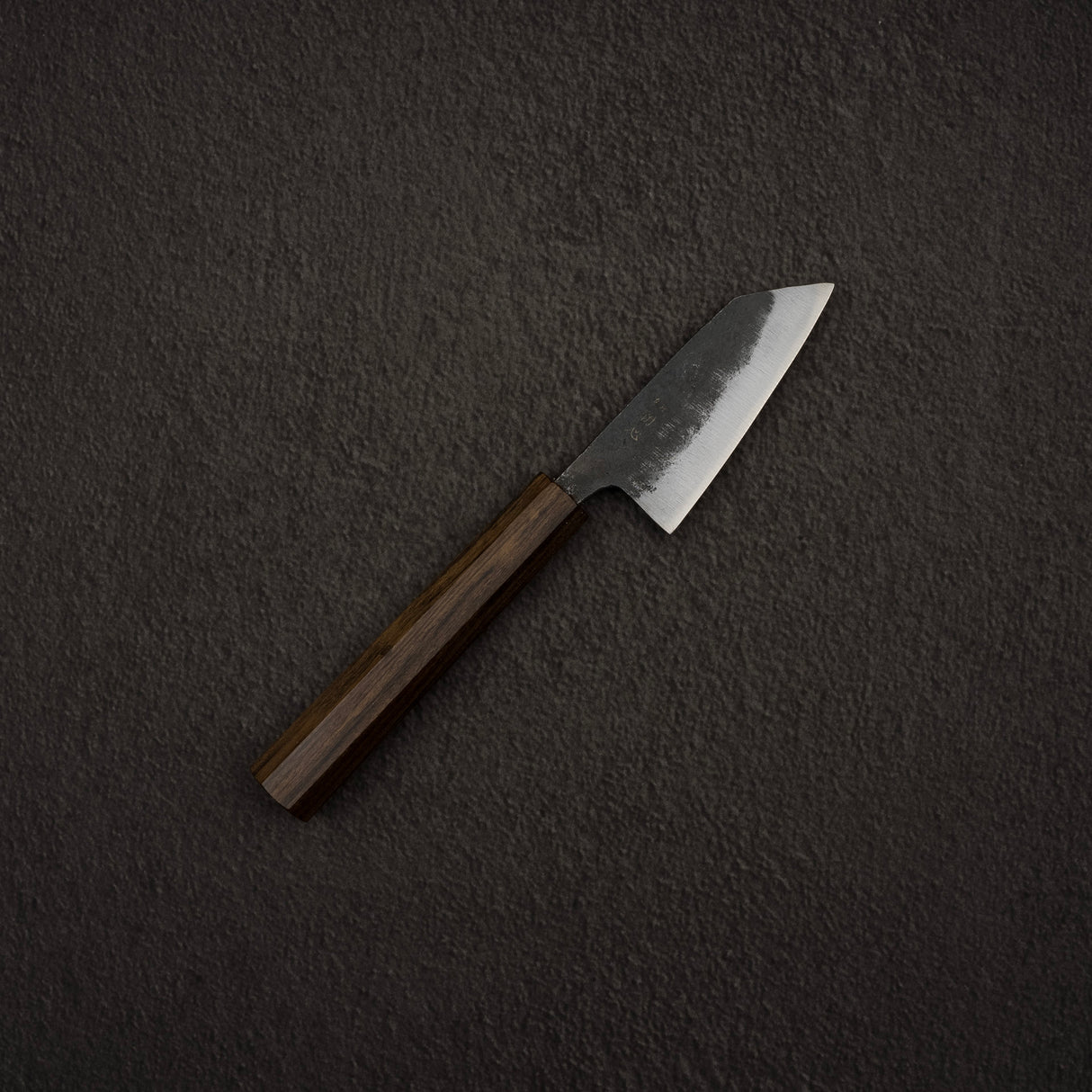 初心 黒鉄 青二鋼 黒打ち 小文化 80mm