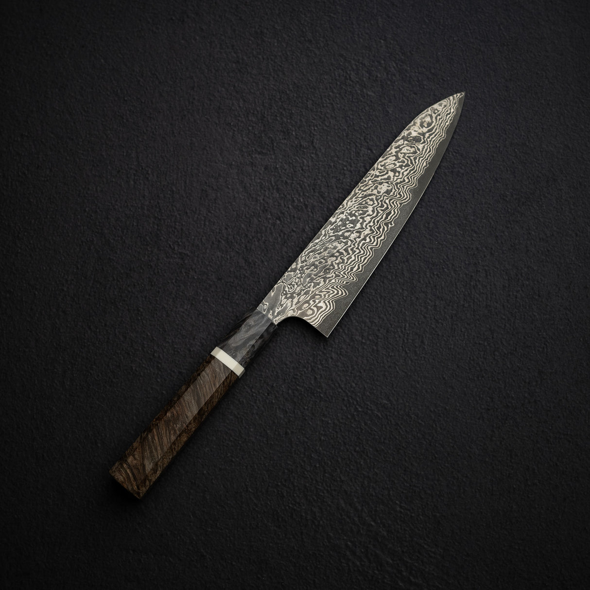初心 x 二唐刃物鍛造所 SLD鋼 牛刀 210mm