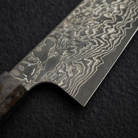 初心 x 二唐刃物鍛造所 SLD鋼 切付牛刀 210mm