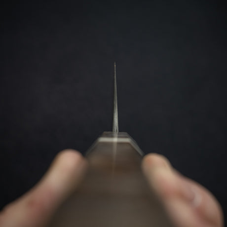 初心 x 二唐刃物鍛造所 SLD鋼 切付牛刀 210mm