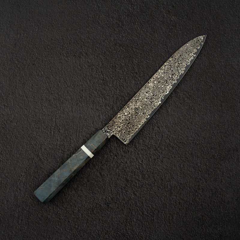 初心 細氷 SG2 黒染め ダマスカス 牛刀 210mm