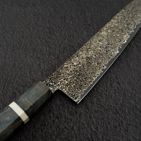 初心 細氷 SG2 黒染め ダマスカス 牛刀 210mm