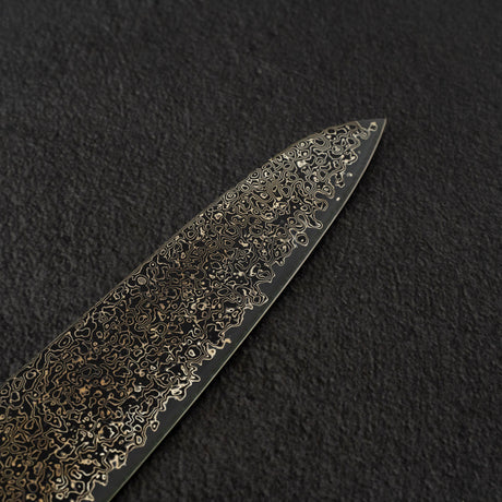 初心 細氷 SG2 黒染め ダマスカス 牛刀 240mm