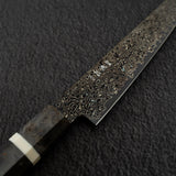 初心 細氷 SG2 黒染め ダマスカス ペティナイフ 150mm