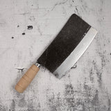 初心 先端 青二鋼 ステンレスクラッド 中華包丁 190mm 厚口