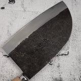 初心 先端 青二鋼 ステンレスクラッド 三徳 190mm