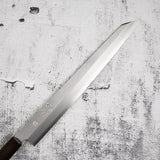 初心 x 明神利器制作所 白鷺 銀三鋼 切付柳刃 300mm
