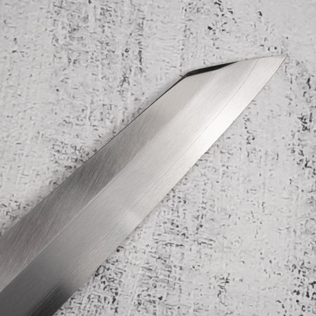 初心 x 明神利器制作所 白鷺 銀三鋼 切付柳刃 300mm