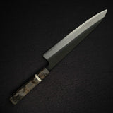 初心 蜃気楼 青紙スーパー ダマスカス 黒打ち 牛刀 240mm