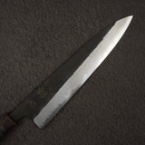 初心 蜃気楼 青紙スーパー 黒打ち ダマスカス 牛刀 210mm