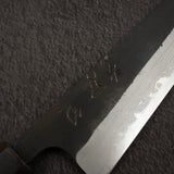 初心 蜃気楼 青紙スーパー 黒打ち ダマスカス 牛刀 210mm