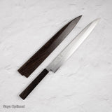 初心 x 明神利器制作所 白鷺 銀三鋼 柳刃 300mm