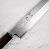 初心 x 明神利器制作所 白鷺 白二鋼 切付柳刃 300mm