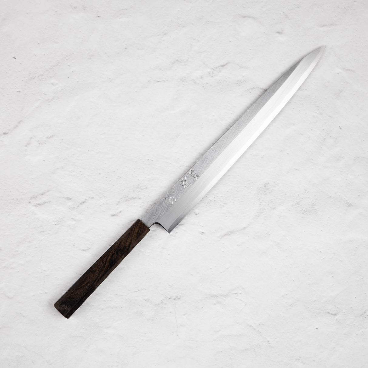 初心 x 明神利器制作所 白鷺 白二鋼 柳刃 330mm