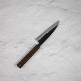 初心 墨 青二鋼 黒打ち ペティナイフ 120mm