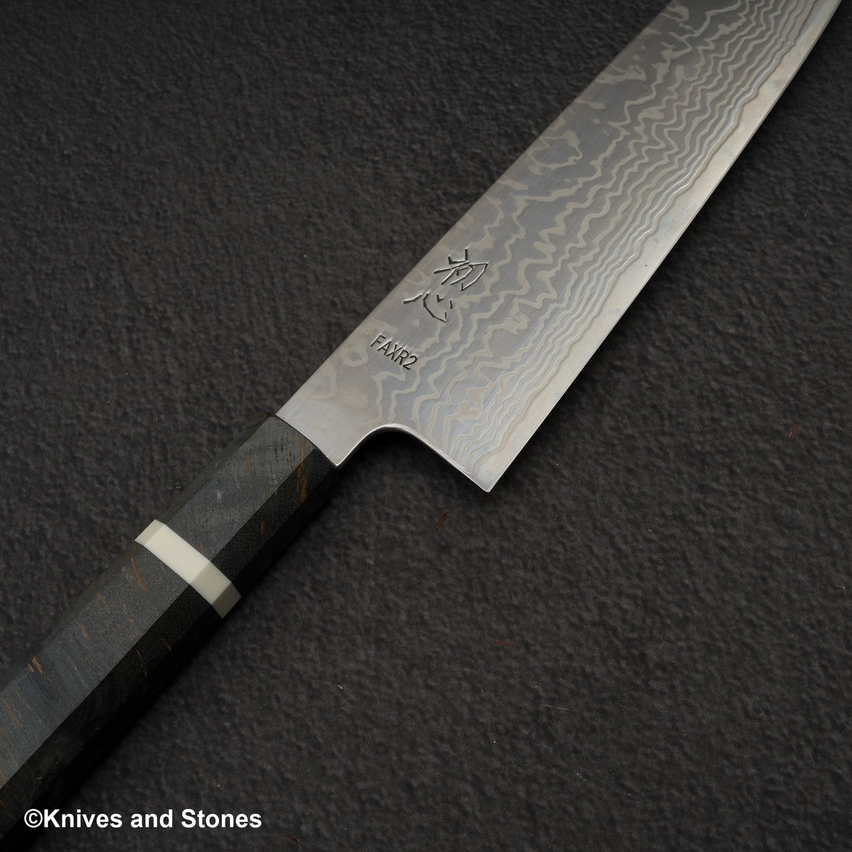 初心 FAXR2 ダマスカス 切付牛刀 210mm