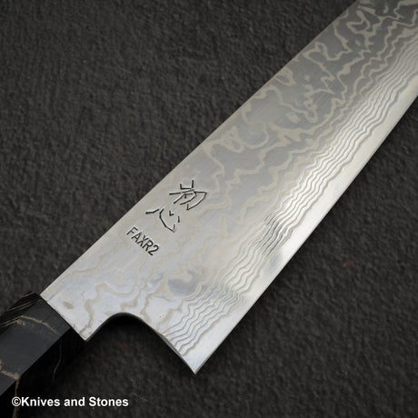 初心 FAXR2 ダマスカス 切付牛刀 240mm