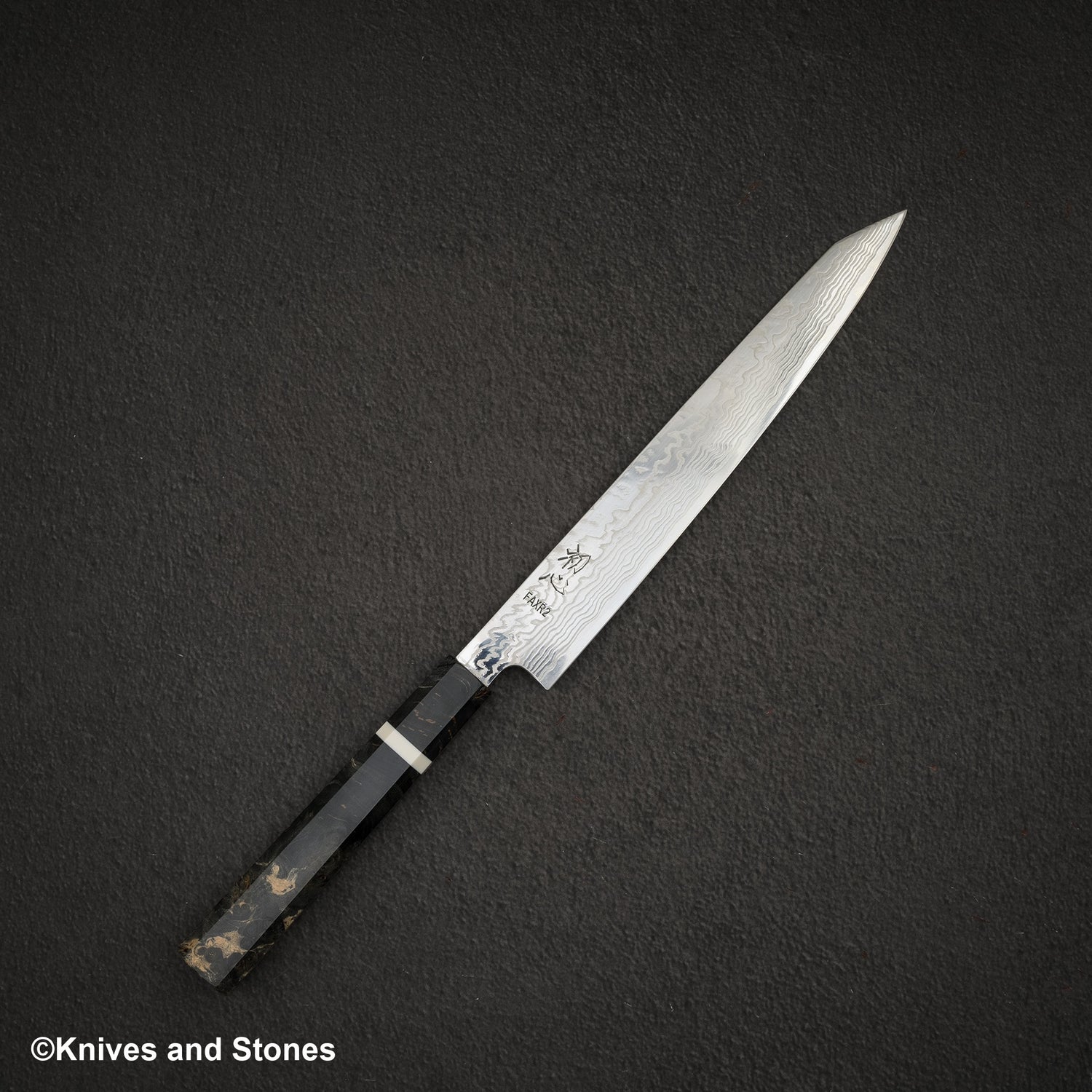 初心 FAXR2 ダマスカス 切付筋引 240mm