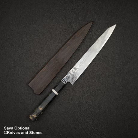 初心 FAXR2 ダマスカス 切付筋引 240mm