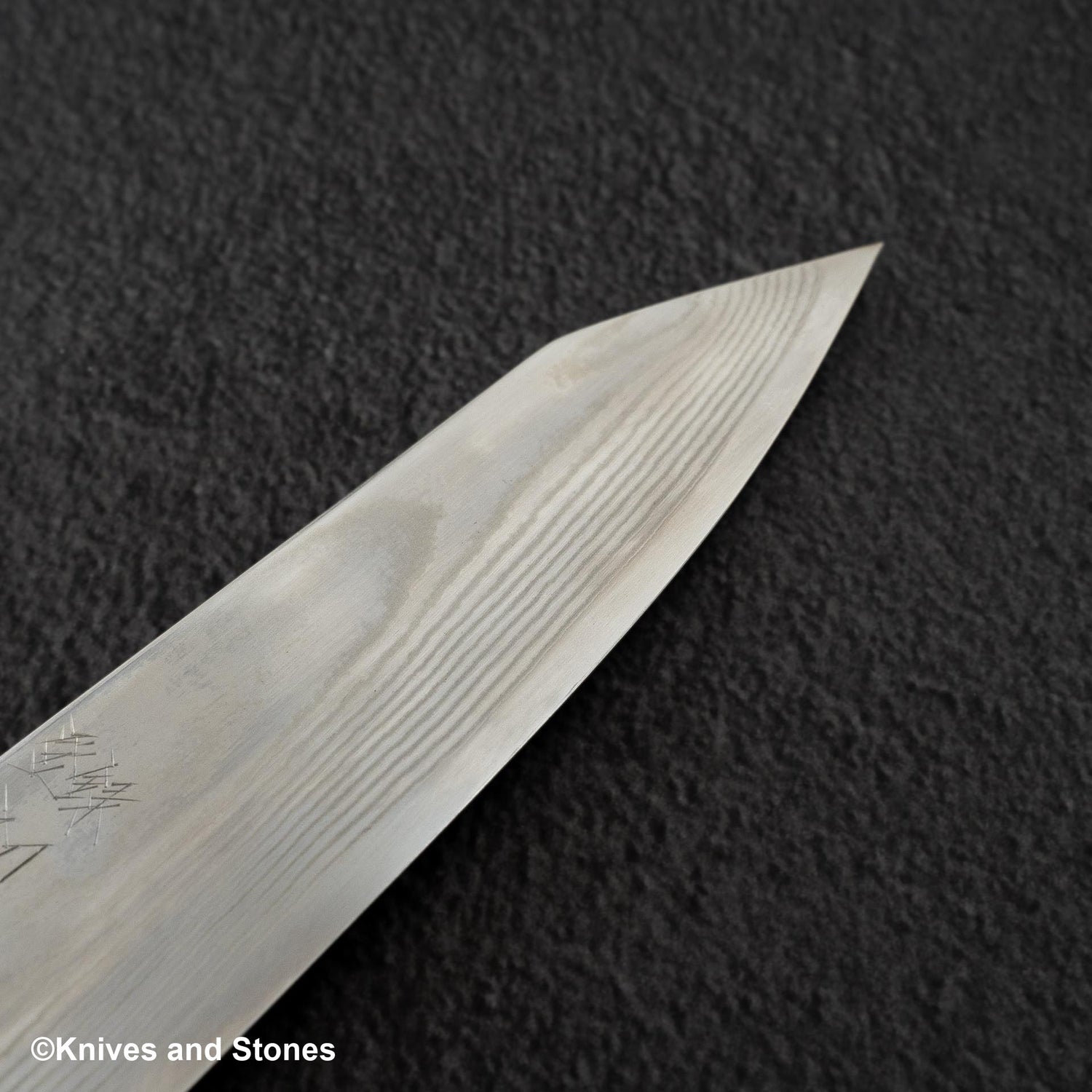 初心 銀霜 銀三鋼 ニッケルダマスカス 文化 180mm