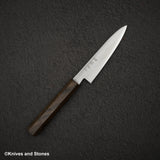 初心 隼 V金5号 磨き ペティナイフ 120mm