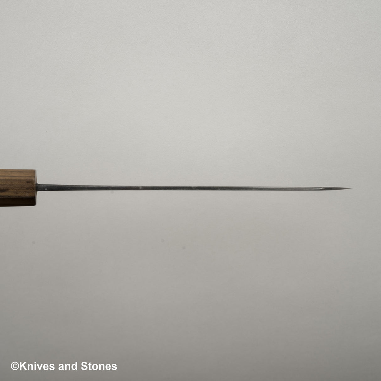 初心 雲影 青二鋼 黒打ちダマスカス 文化 180mm