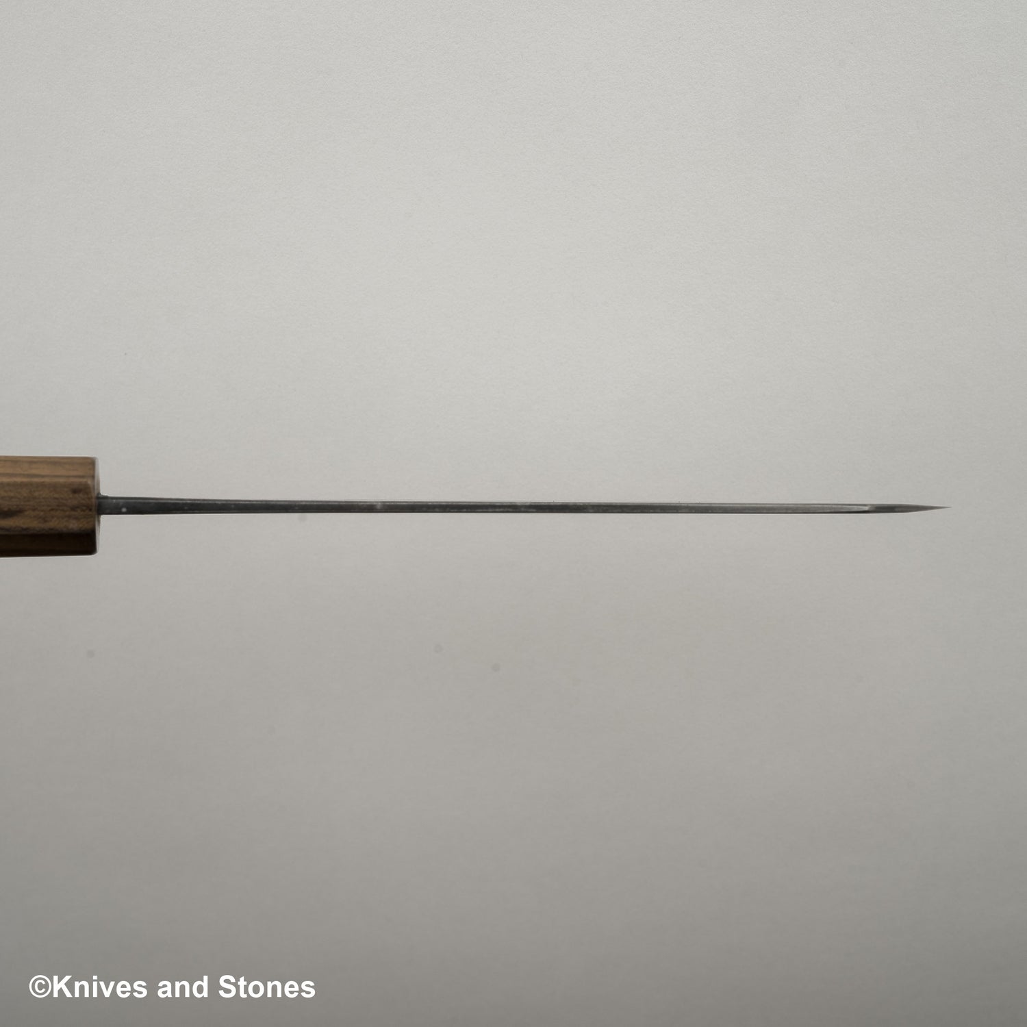 初心 雲影 青二鋼 黒打ちダマスカス 文化 180mm