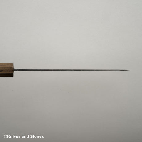 初心 雲影 青二鋼 黒打ちダマスカス 文化 180mm