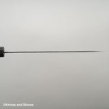 二唐刃物鍛造所 x 初心 流水 青二鋼 ダマスカス 梨地 切付牛刀 240mm