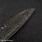 初心 細氷 SG2 黒染め ブラックダマスカス 三徳 180mm