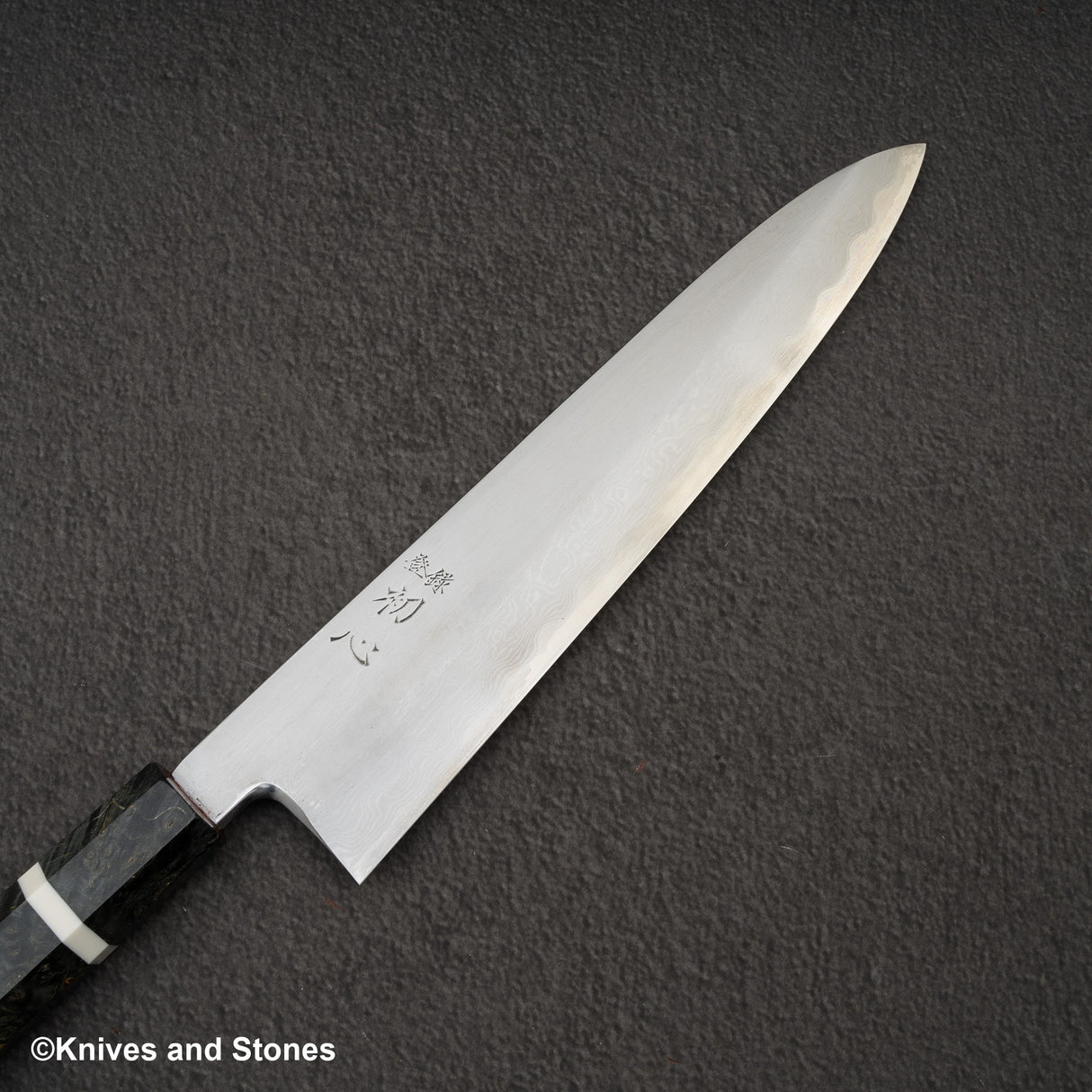 初心 x 中川打刃物 青一鋼 ダマスカス 牛刀 240mm