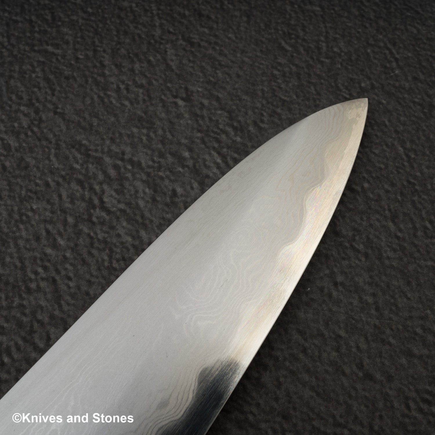 初心 x 中川打刃物 青一鋼 ダマスカス 牛刀 240mm