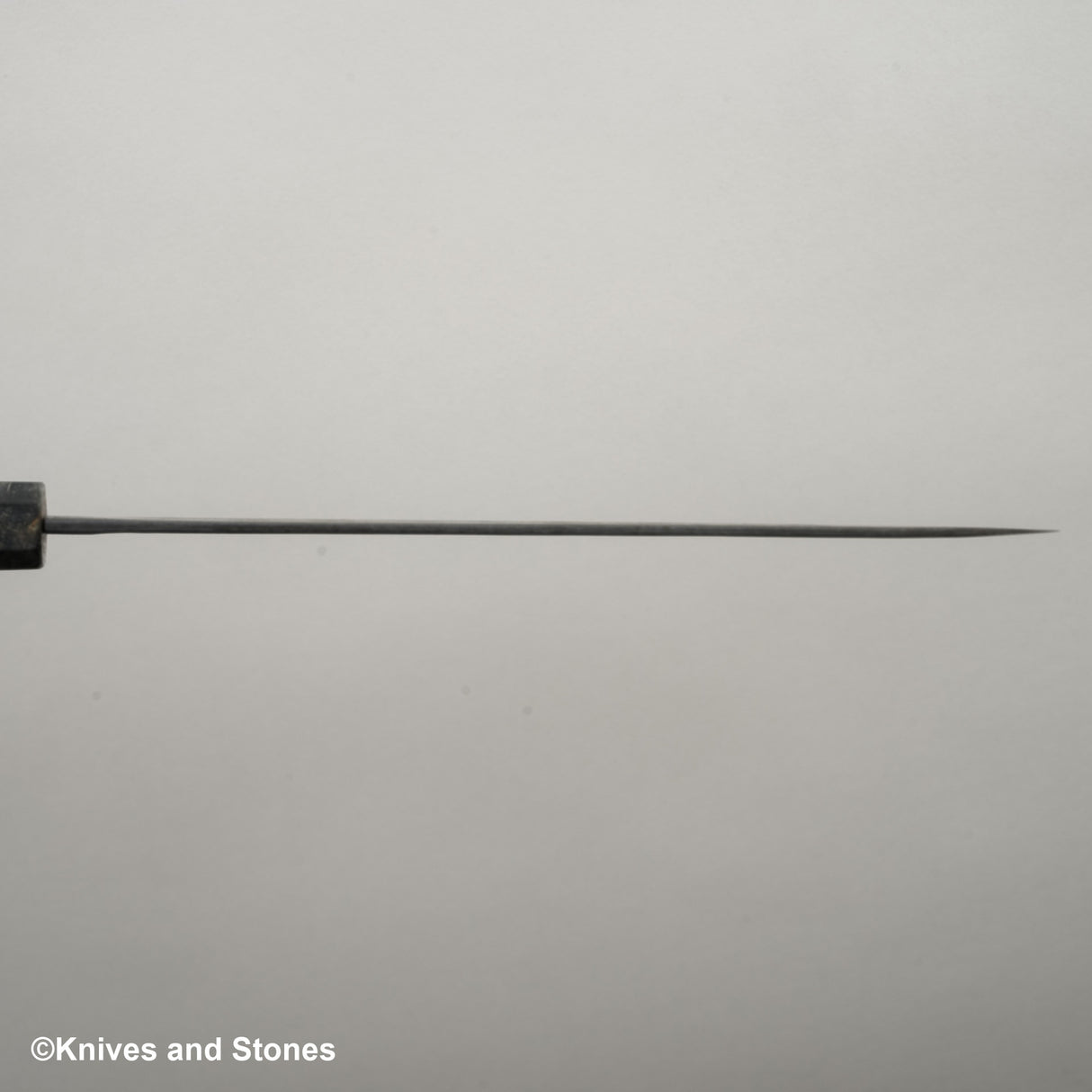 初心 x 二唐刃物鍛造所 悦び SLD鋼 カッパーダマスカス 筋引 240mm バーチハンドル