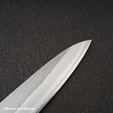 初心 x 吉金刃物 白二鋼 梨地 牛刀 240mm