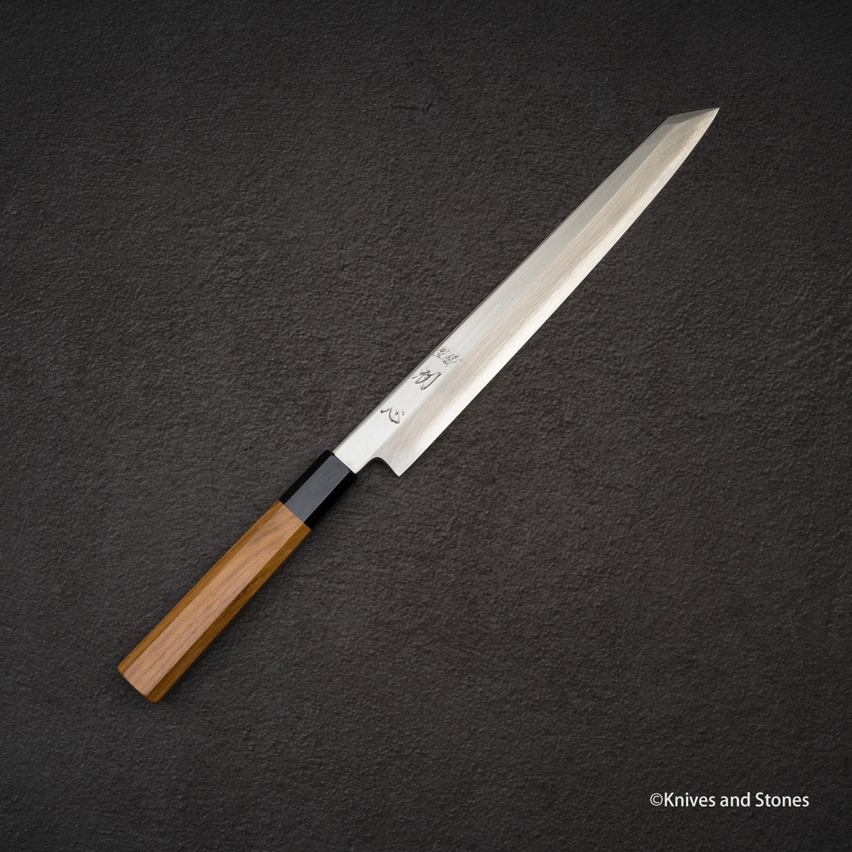 中川打刃物 銀三鋼 霞 切付柳刃 270mm