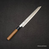 中川打刃物 銀三鋼 霞 切付柳刃 270mm