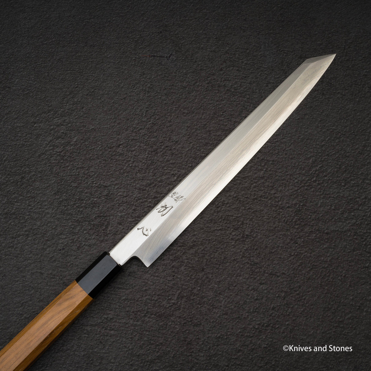 中川打刃物 銀三鋼 霞 切付柳刃 270mm