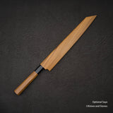 中川打刃物 銀三鋼 霞 切付柳刃 270mm